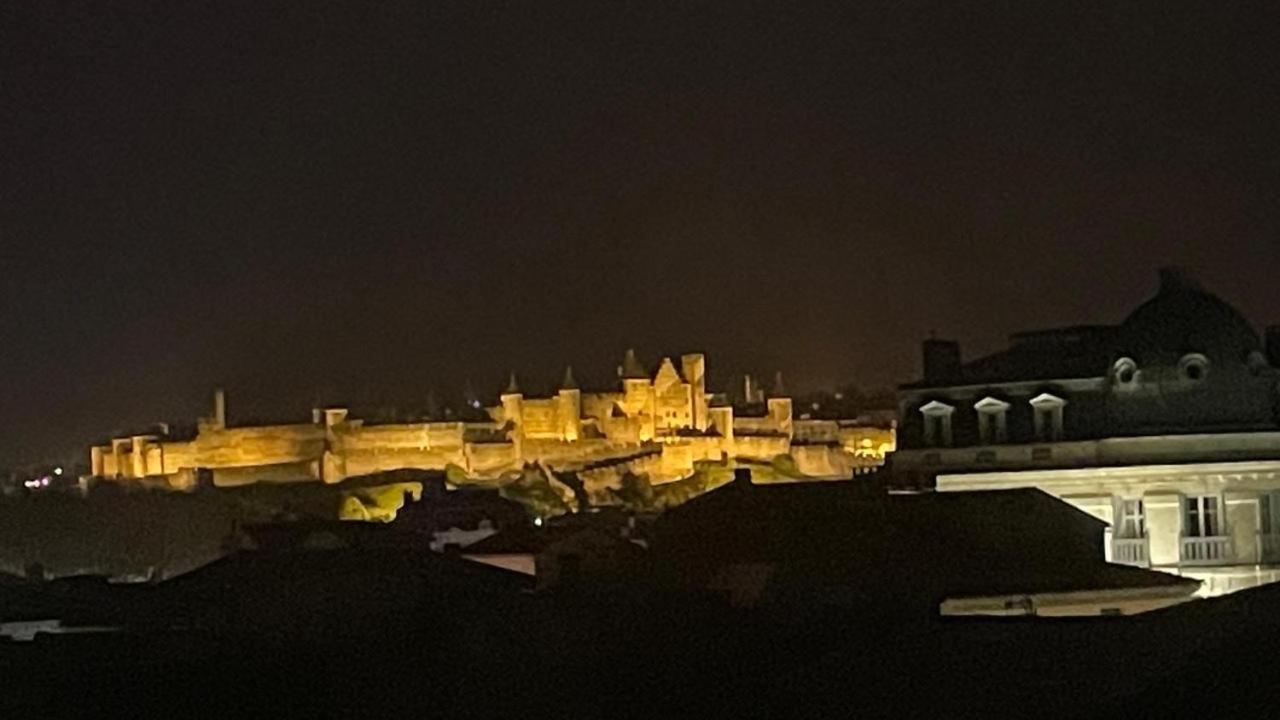 Appartement Le Jaffa Vue Sur La Cite à Carcassonne Extérieur photo